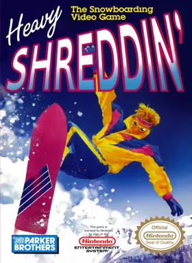 Heavy Shreddin' (USA) (Beta) box cover front